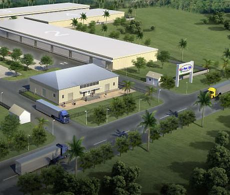 Le Parc warehousing facility in Haiti